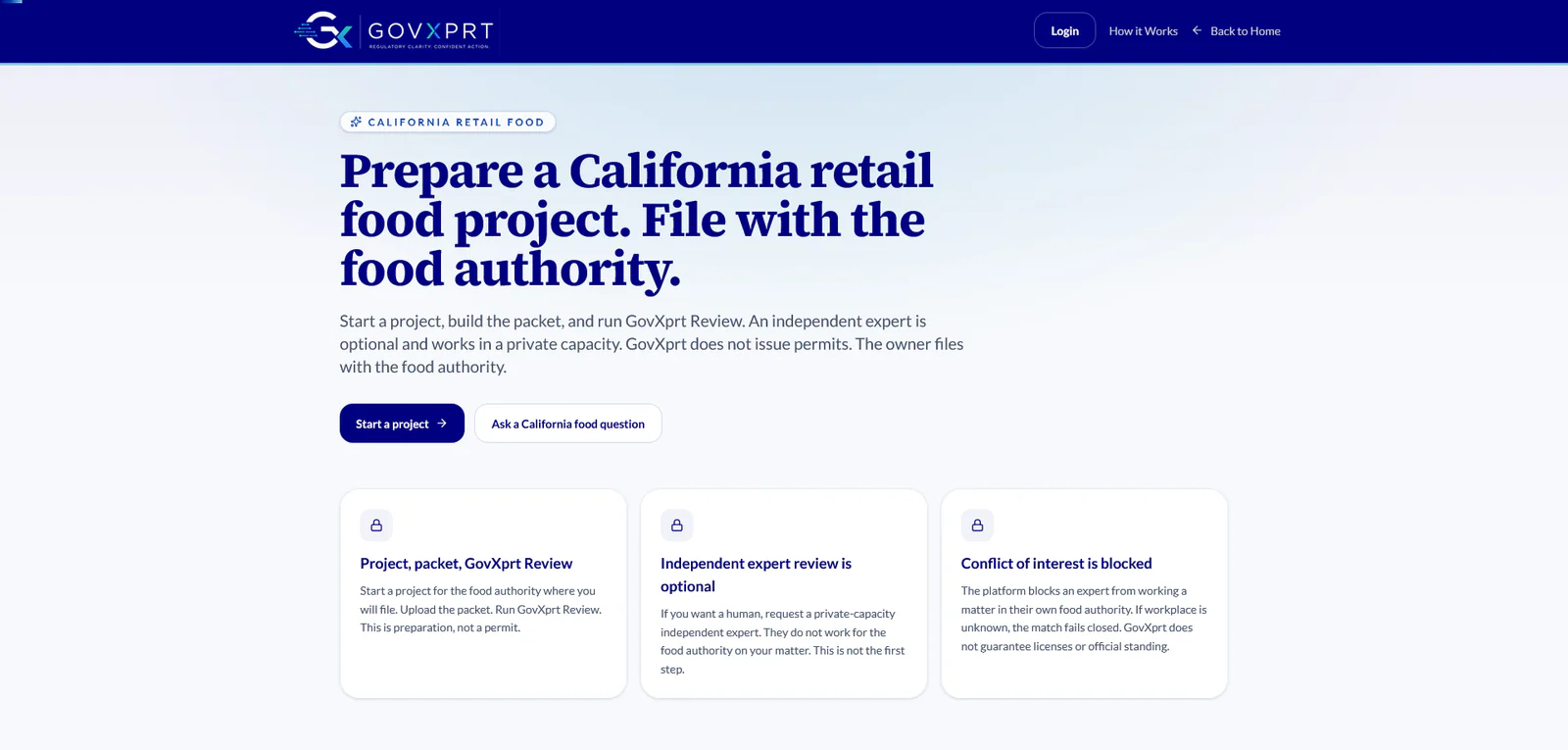 Gov Expert — AI guidance