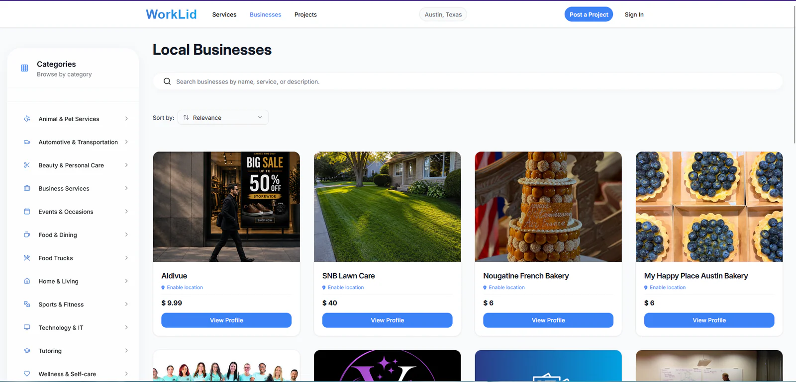 Worklid — Business directory